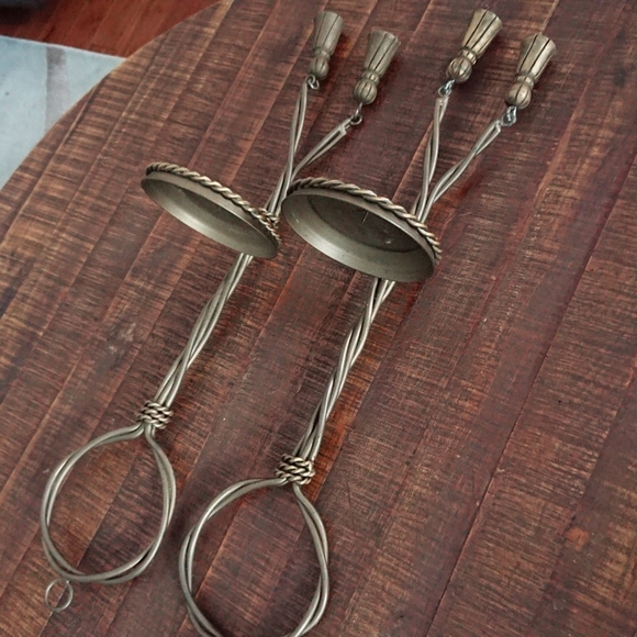 2 wall hanging candle holders - Picture 6 of 6